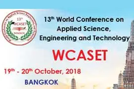 WCASET Conference Bangkok